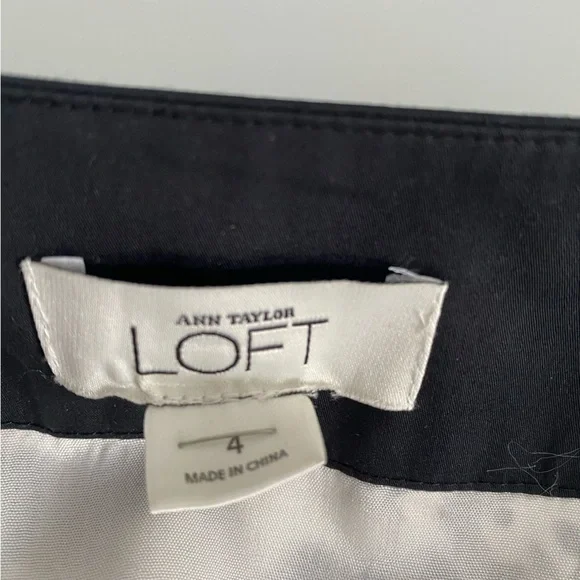Vintage Ann Taylor Loft B & W Dress Size 4 - Picture 4 of 4